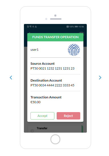 &quot;Funds Transfer Simulator 50 EUR (2)&quot;